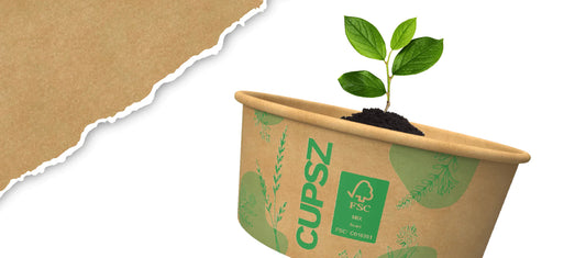 Buy printed disposable containers with lids at CUPSZ!