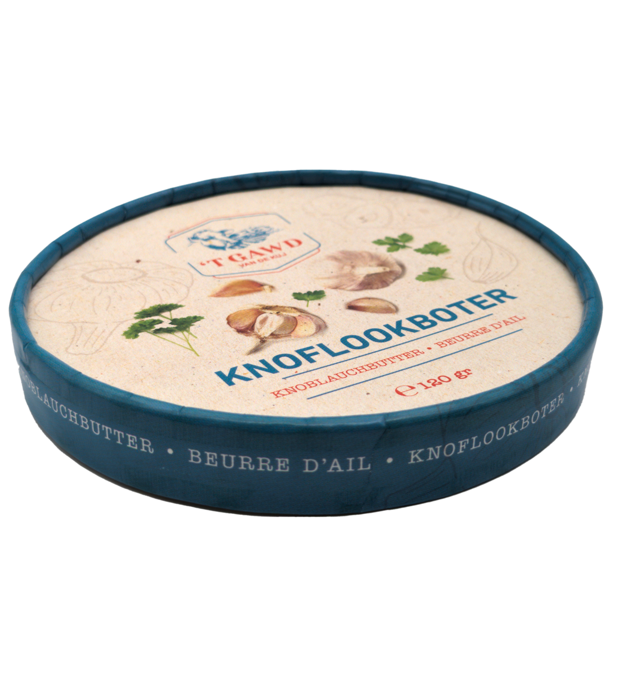 Custom printed cardboard Bucket lid - Ø 115 mm