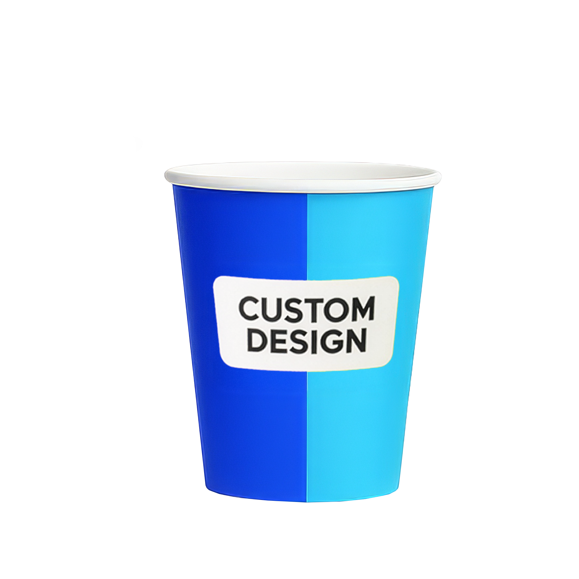Printed cardboard cup 225 ml (8 oz) | Personalized | CUPSZ