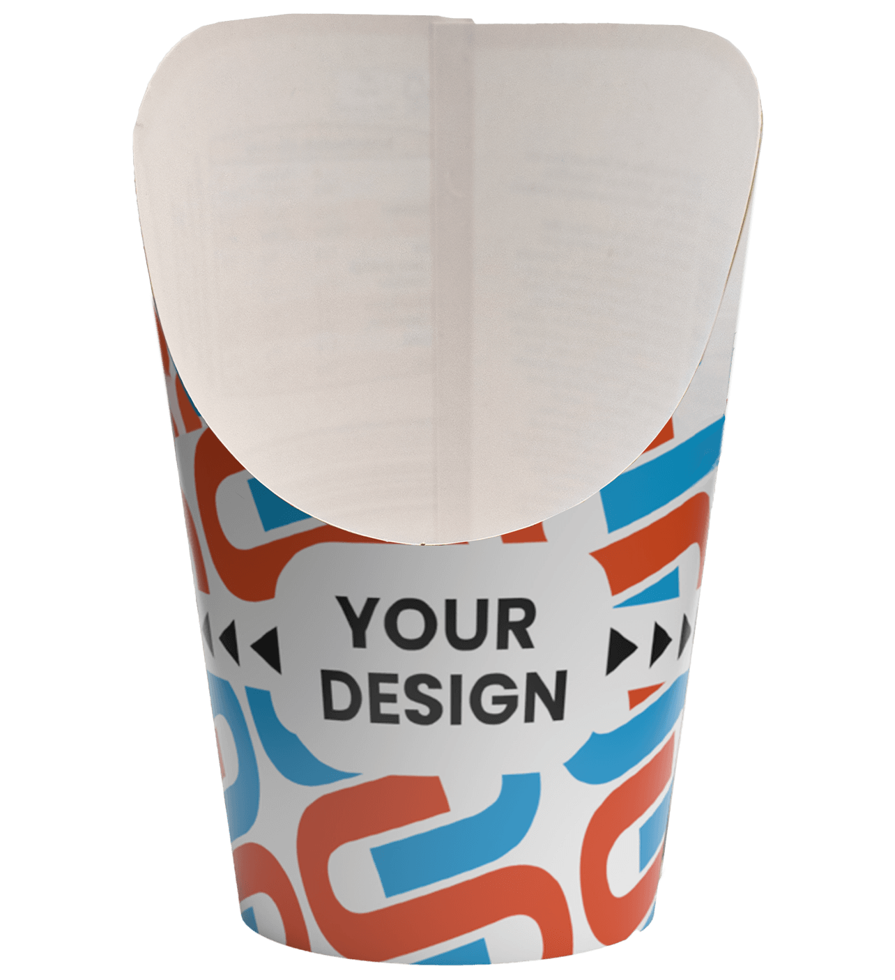 Custom printed Scoopcup 16 oz.