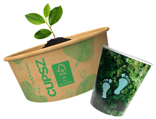 CUPSZ introduces sustainable and locally made round packaging