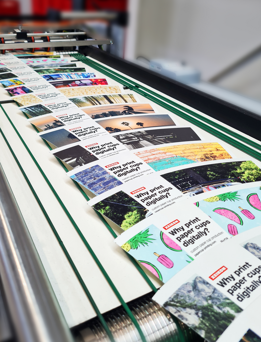 Your logo on a coffee cup!