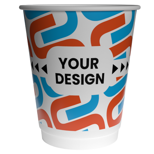 Printed cup 225 ml (8 oz.) double wall